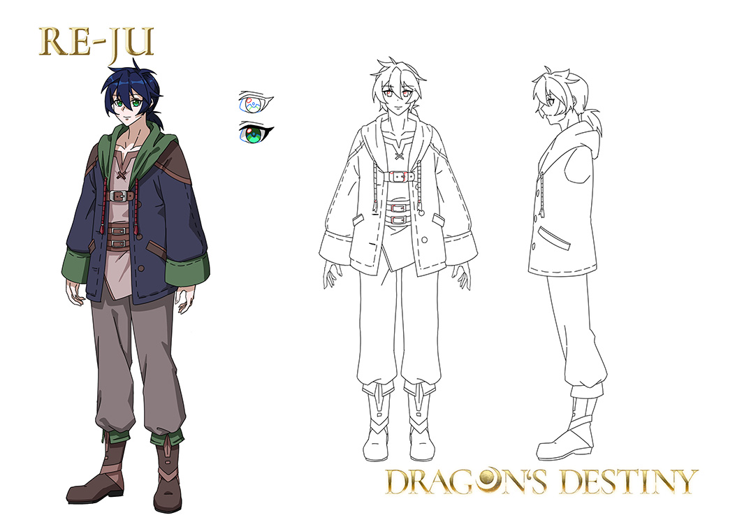 Charakterdesign Re-Ju. Art by Elderwood Animation