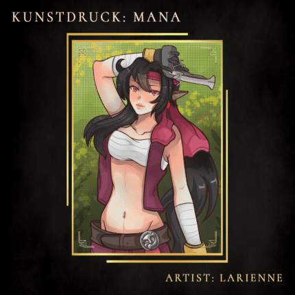 Vorbestellung: Kunstdruck – Mana