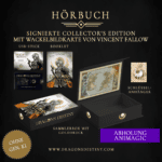 Abholung Animagic: Dragon's Destiny Hörbuch mit signierter Wackelbildkarte Vincent Fallow